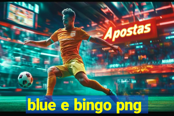 blue e bingo png